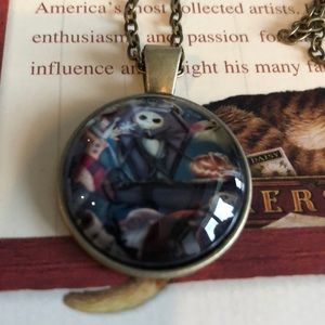 Jack Skellington necklace